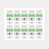 Baseball Design Naam Etiketten Labels (Vel)