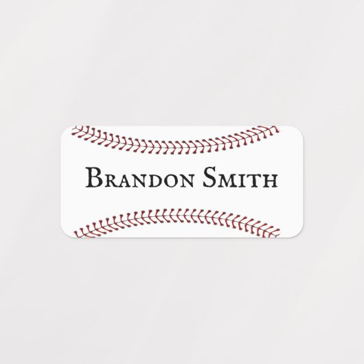 Baseball Design Naam Etiketten Labels (Design 1)