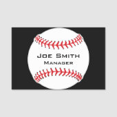 Baseball Design Name Tag (Voorkant)