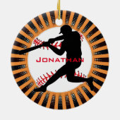 Baseball Design Ornament (Achterkant)
