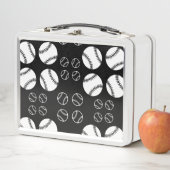 Baseball Design Pattern Illustrated Sports Art (In situ)