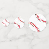 Baseball Design Table Confetti (Voorkanten)