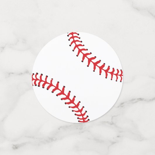 Baseball Design Table Confetti (Kleine voorkant)