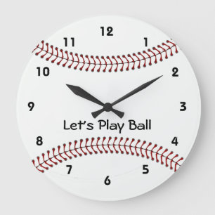 Baseball Design Wall klok