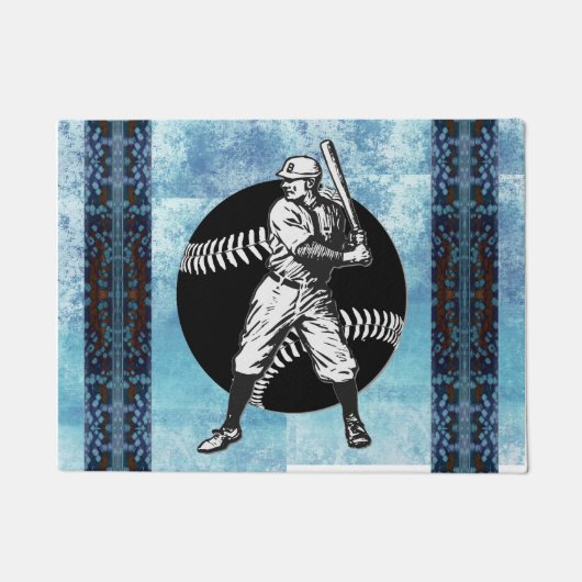 Baseball: deurmat (Voorkant)