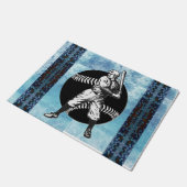 Baseball: deurmat (Schuin)