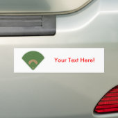 Baseball Diamond: Bumpersticker (Op auto)
