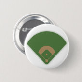 Baseball Diamond: Ronde Button 5,7 Cm (Voorkant /achterkant)