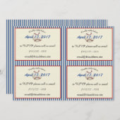 Baseball DIY-informatiekaarten Kaart (Voorkant / Achterkant)