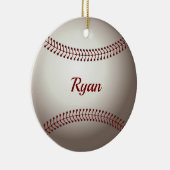 Baseball Double Ornement Tour (Droite)