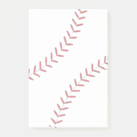 Baseball-draden Post-it® Notes (Voorkant)