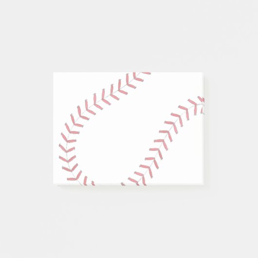 Baseball-draden Post-it® Notes (Voorkant)