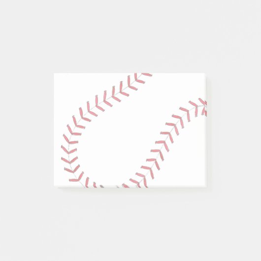 Baseball-draden Post-it® Notes (Voorkant)