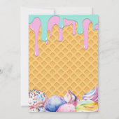 Baseball Drip 67 boy Birthday Party Invitation (Dos)