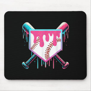 Baseball Drip voor Jongens Ice Cream Drip Jeugd Jo Muismat