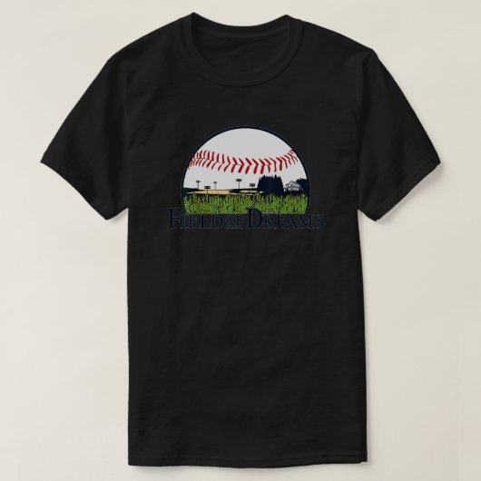 Baseball-dromen T-shirt (Design voorkant)