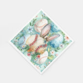 Baseball Easter  themed  Servet (Hoek)