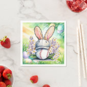 Baseball Easter themed Servet (Insitu)