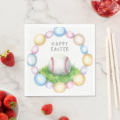 Baseball Easter  themed  Servet (Insitu)