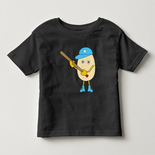 Baseball Egghead T-Shirt (Voorkant)