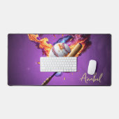 Baseball en feu. (Clavier et souris)