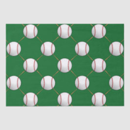 Baseball en katten tissuepapier