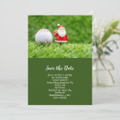 Baseball enregistrer la date Noël Invitation (Debout devant)