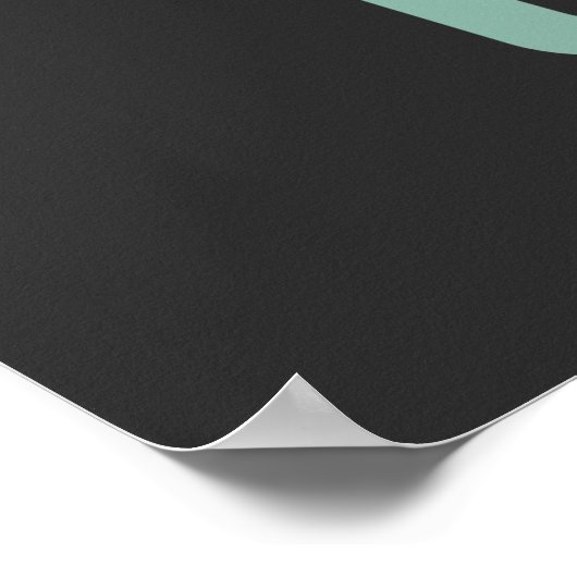 Baseball Er is geen vrijetijdsseizoen Poster (Hoek)