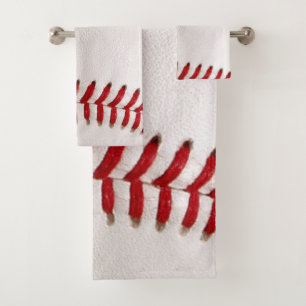 Baseball et Softball Classiques Couture Rouge