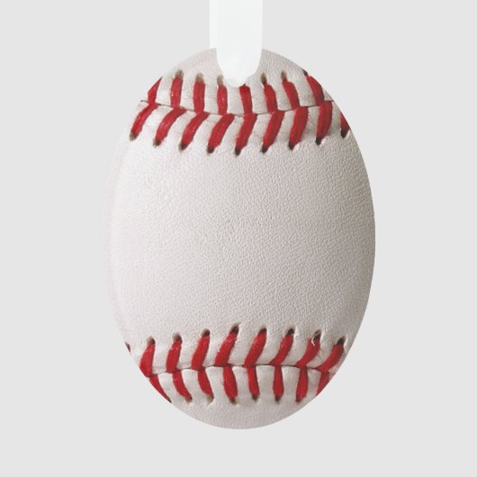 Baseball et Softball Couture Rouge (devant)