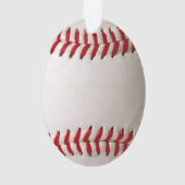 Baseball et Softball Couture Rouge (dos)