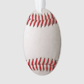 Baseball et Softball Couture Rouge (devant)