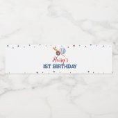 Baseball Étiquette bouteille d'eau Baby shower d'a (Étiquettes simples)