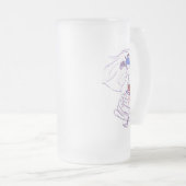 Baseball Fan Bride Matglas Bierpul (Voorkant rechts)