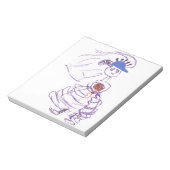 Baseball Fan Bride Notitieblok (Gedraaid)