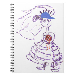 Baseball Fan Bride Notitieboek