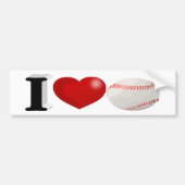 Baseball Fan Bumpersticker (Voorkant)