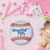 Baseball Fan Papieren Bordje (Feest)