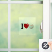 Baseball Fan Raamsticker (Huis)