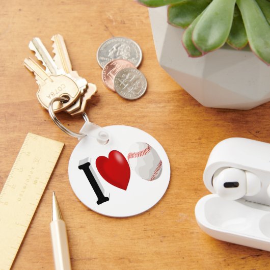 Baseball Fan Sleutelhanger (Bureau)