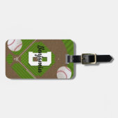 Baseball Fans Bagagelabel (Voorkant horizontaal)