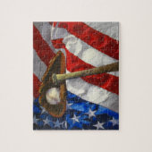 Baseball Fan's Jigzaag Puzzle Legpuzzel (Verticaal)