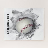 Baseball Fastpitch Legpuzzel (Horizontaal)