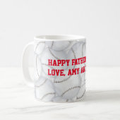 Baseball Fathers Day Mok (Voorkant links)