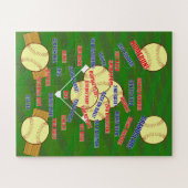 BASEBALL FIELD LEGPUZZEL (Horizontaal)