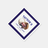 Baseball First Year Down 1st Birthday Servet (Hoek)