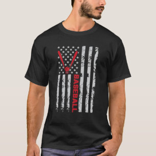 Baseball Flag Sportovers Sport Mannen Vrouwen Kind T-shirt