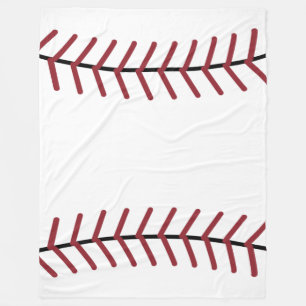 Baseball Fleece Blanket Deken