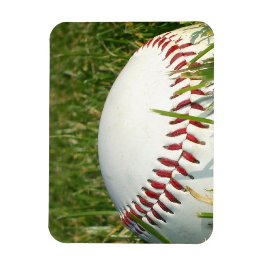 Baseball flexibele magneet (Verticaal)