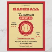 Baseball Flyer (Voorkant)